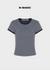 [B-BASIC] Camiseta de manga corta estándar Ringer (2TAMAÑOS)
