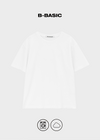 [B-BASIC] Solid Cotton Short Sleeve T-shirt