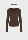 [B-BASIC] Standard Round Cardigan (2size)