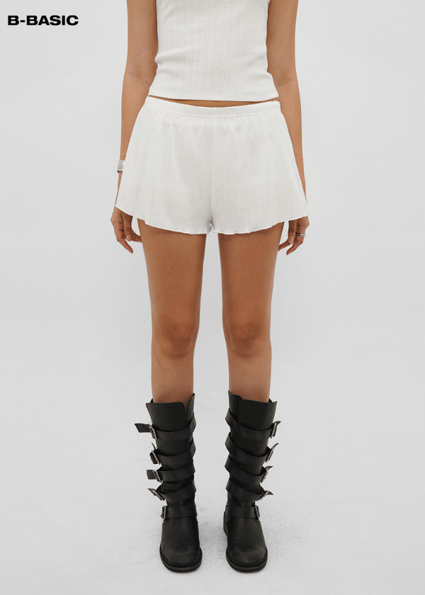 [B-BASIC] Punching Banded Shorts (2 Sizes)