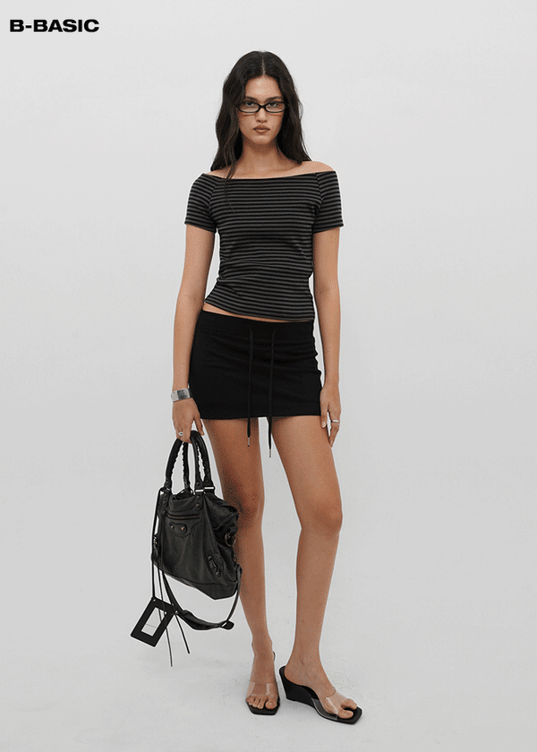[B-BASIC] AirSweat Mini Skirt-Pants (2SIZE)