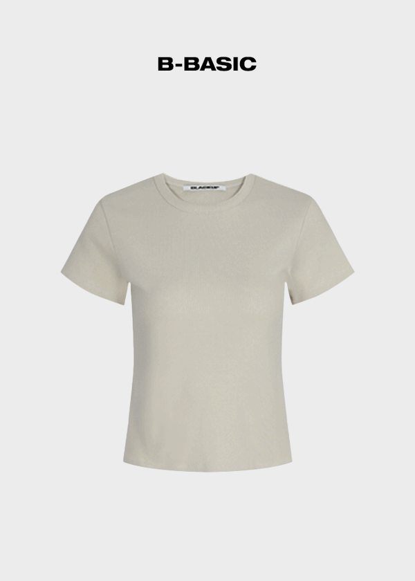 [B-BASIC] 标准圆领短袖T恤 2SIZE