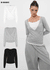 [B-BASIC] Light Sweat Wrap Long Sleeve Tee