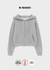 [B-BASIC] Fleece Sweat Hooded Zip-Up