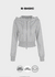 [B-BASIC] Light Sweat Slim Hooded Zip-Up