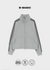 [B-BASIC] Heavy Sweat High Neck Line Zip-up