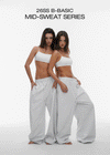 [B-BASIC] Mid-Sweat Folding Two-Way Pants