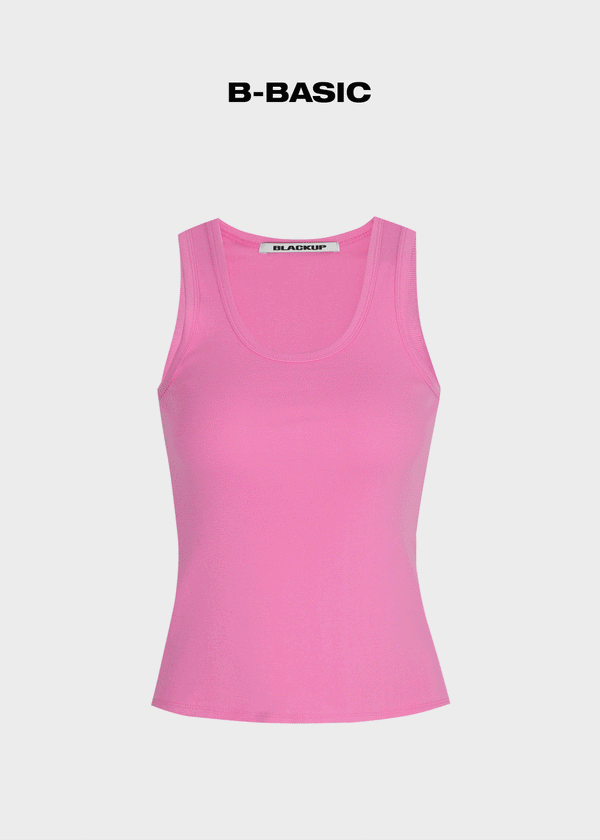 [B-BASIC] Standard U-Neck Tank Top