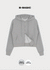 [B-BASIC] Sudadera con capucha de algodón pesado con cremallera