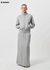 [B-BASIC] Mid-Sweat Low-Waist Elastic Long Skirt