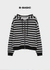 [B-BASIC] Bold Stripe Hooded Zip-up