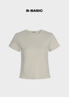 [B-BASIC] Camiseta estándar de manga corta redonda 2TAMAÑO