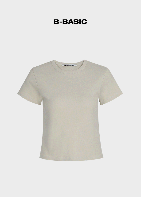 [B-BASIC] Camiseta estándar de manga corta redonda 2TAMAÑO