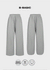 [B-BASIC] Heavy Sweat Wide Two-Way Pants