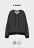 [B-BASIC] Striped Hooded Zip-up