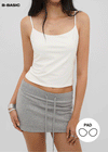 [B-BASIC] Cool Soft Bra-Top Sleeveless (Built-in Cap)