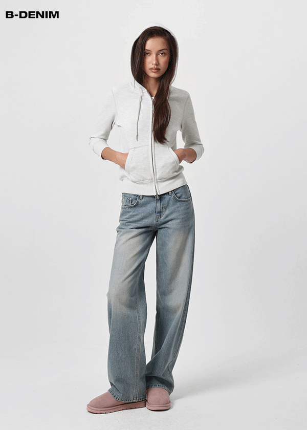 [B-DENIM] LOW STRAIGHT 061