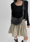 Bolso Cruzado de Cuero Chepta