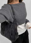 Greenet Vintage Washing Shoulder Bag