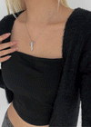 Lovely Ribbon Snake Necklace