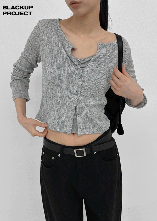 [MADE] Kiplen SET - Sleeveless Cardigan