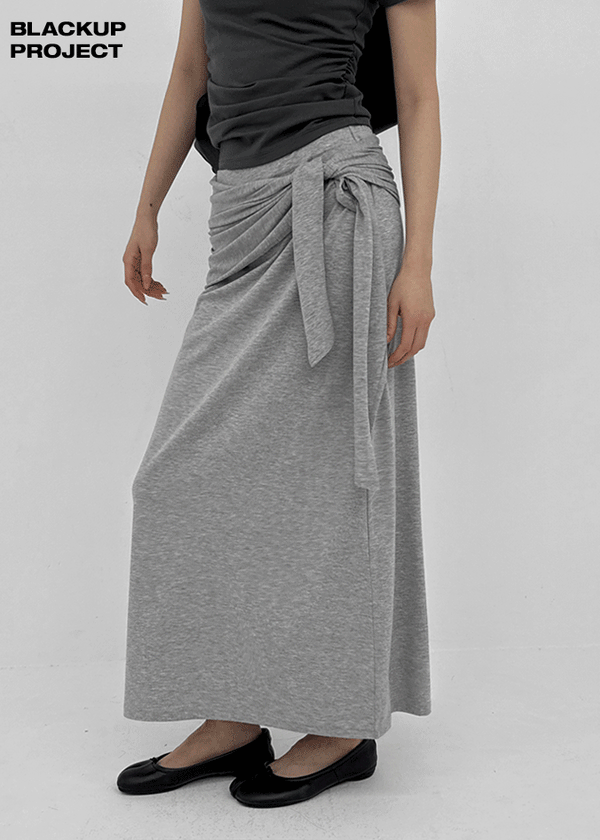 [MADE] Lofren Set - Long Skirt, Layered Wrap