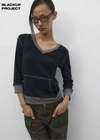 [MADE] Soffel V-neck Hooded Sleeveless Tee