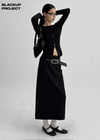 [MADE] Vivie Woolen Long Skirt (Wool 50%)