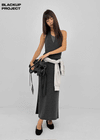 [MADE] Saar Strap Halter Two-Way Dress