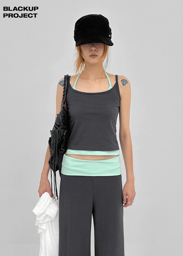 [MADE] Mellow Layered Halter Sleeveless (Set Available)
