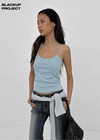 [MADE] Wearable Strap Halter Sleeveless (Built-in Cup)