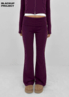 [MADE] Kalia Slim Bootcut Folding Pants (Available as a set)