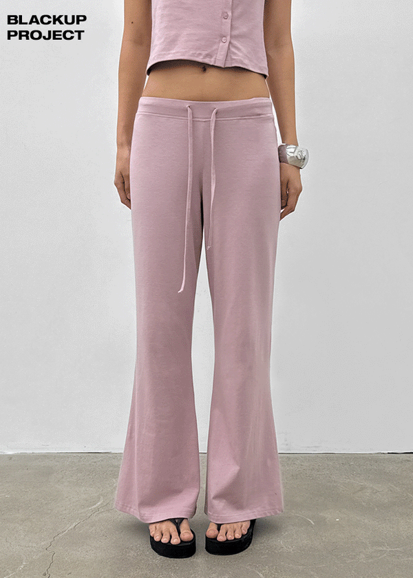 [MADE] Selni Semi-Bootcut Banded Pants (Set Available)