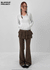 [MADE] Kuzel Cancan Bootcut Skirt Pants (belt Set)