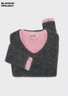 [MADE] Foaming Loose Fit V-Neck Wool Knit