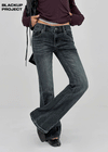 [MADE] Raffine Low-waist Bootcut Denim Pants