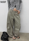 [MADE] Work Pigment Cargo Cotton Pants