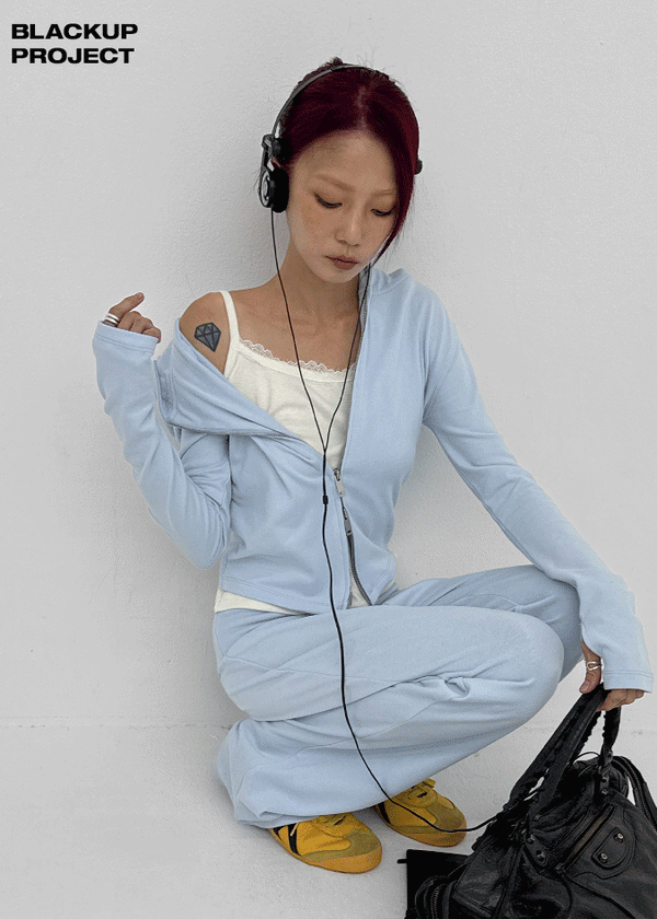 [MADE] Kalia Slim Zip-up Hoodie (Available as a set)
