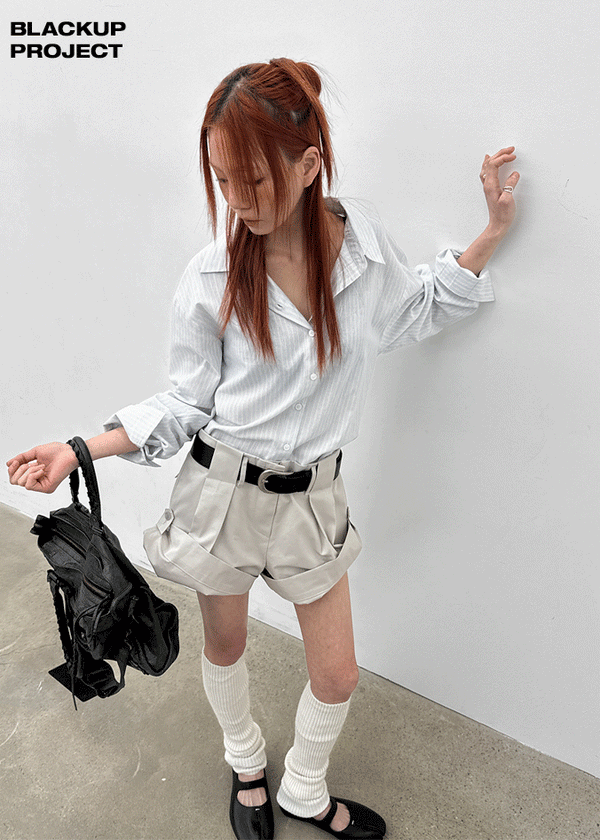 [MADE] Banamon Loose-Fit Stripe Shirt