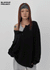 [MADE] Potpourri Henley Neck Oversized Knit