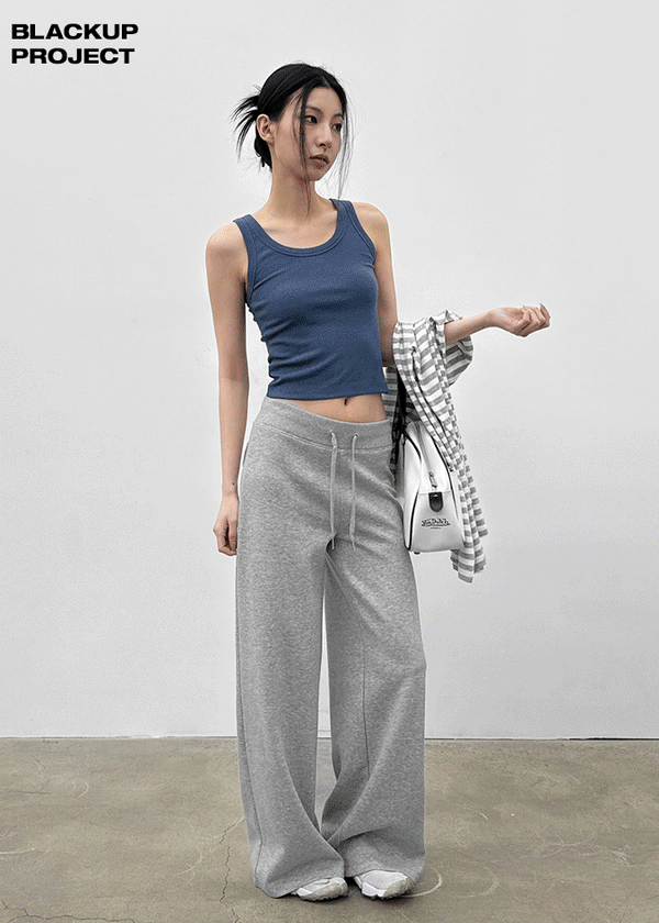 [MADE] Higg Low-Rise Straight Banded Pants