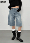 [MADE] Summer Boyish Bermuda Denim Pants