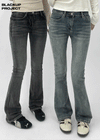 [MADE] Mela Low Waist Bootcut Denim Pants