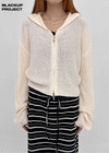 [MADE] Veilun Summer Knit Hood Zip-Up