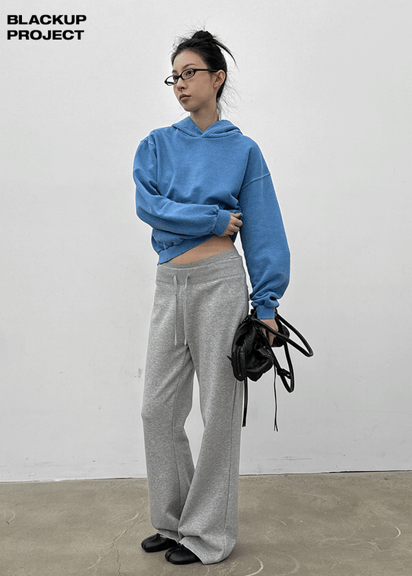 [MADE] Higg Low-Rise Bootcut Banded Pants