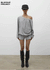 [MADE] Mumu Boat Neck Shirred Long Sleeve Tee