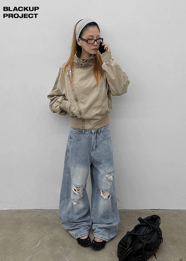 [MADE] Baylot High-Neck Cotton Jumper