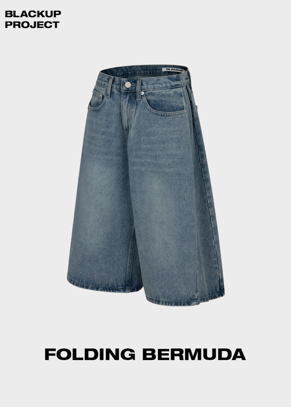 [MADE] Ever Folding Bermuda Denim Pants