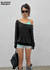 [MADE] Rubein One-Shoulder Warmer Long Sleeve Tee