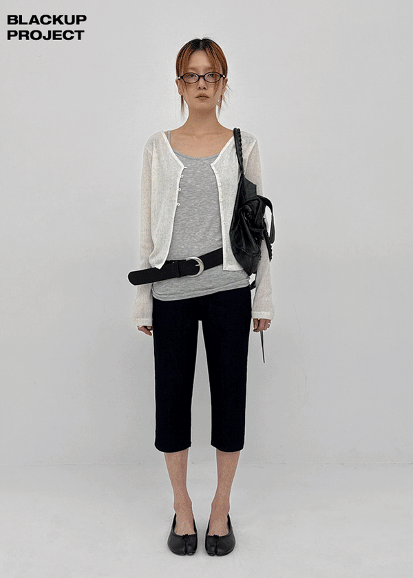 [MADE] Sharel Linen Knit Cardigan